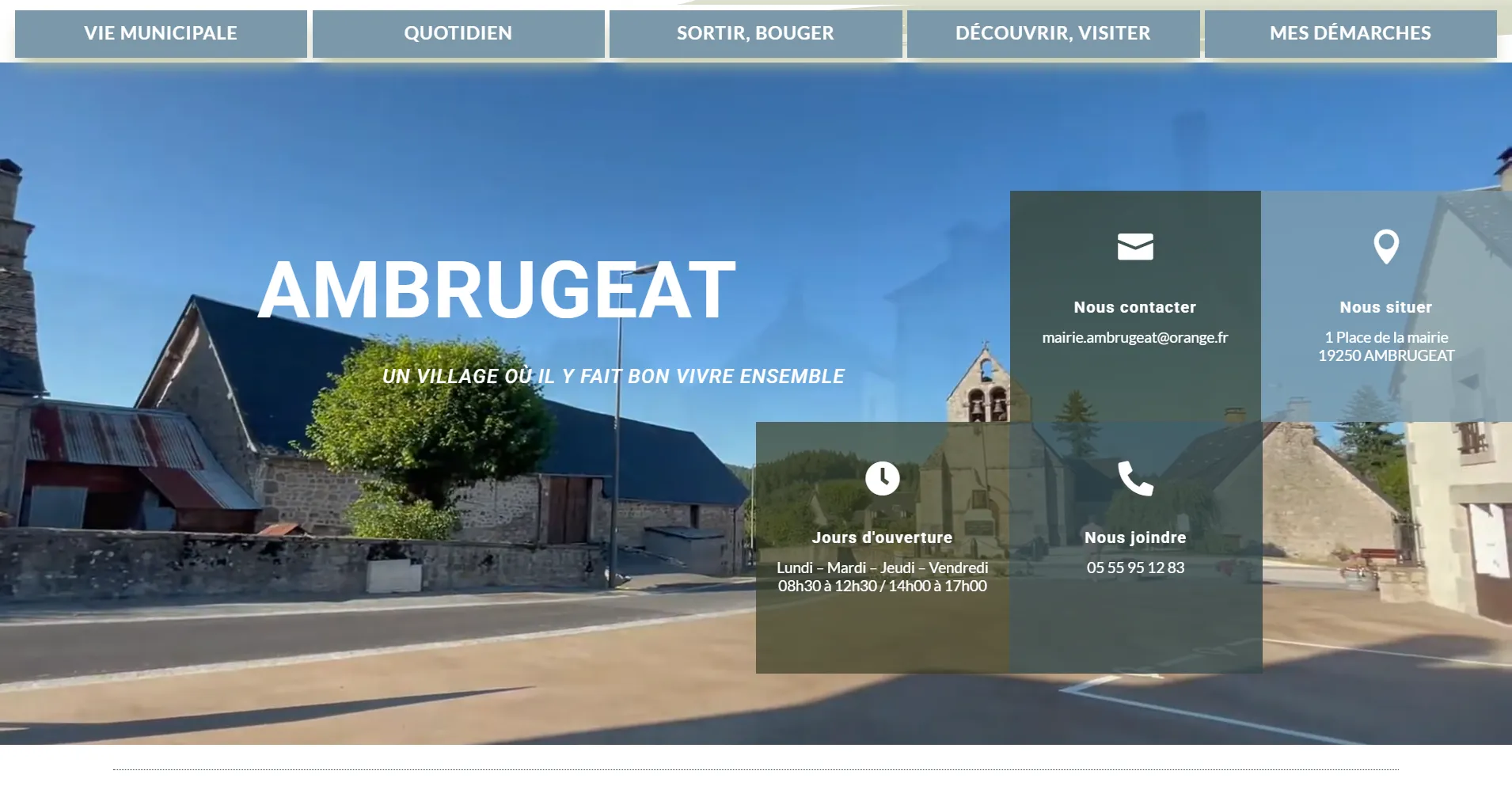 Ambrugeat Site officiel de la commune [ambrugeat.fr]