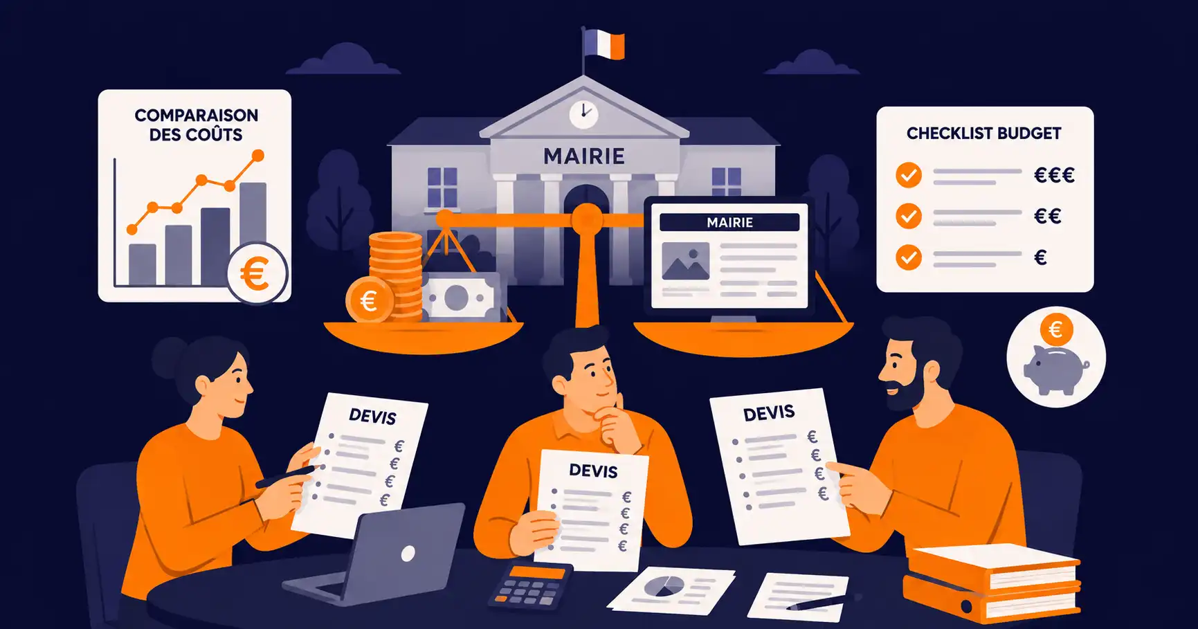 prix site internet mairie